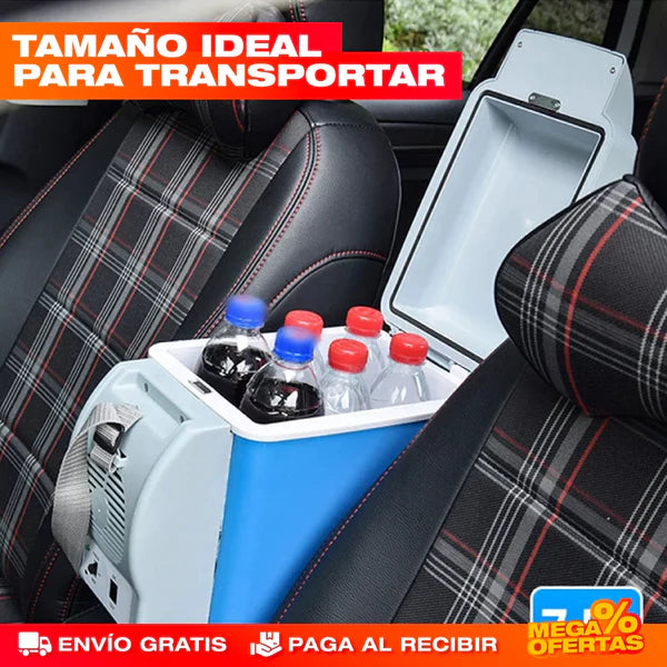 MINI REFRI 7.5LITROS PARA CARRO Y HOGAR