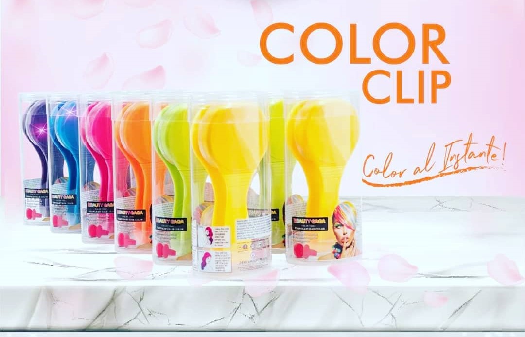 CLIPS Tinte Temporal - PAQUETE 12 COLORES