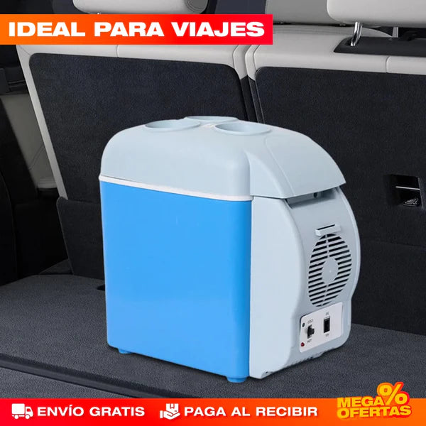 MINI REFRI 7.5LITROS PARA CARRO Y HOGAR