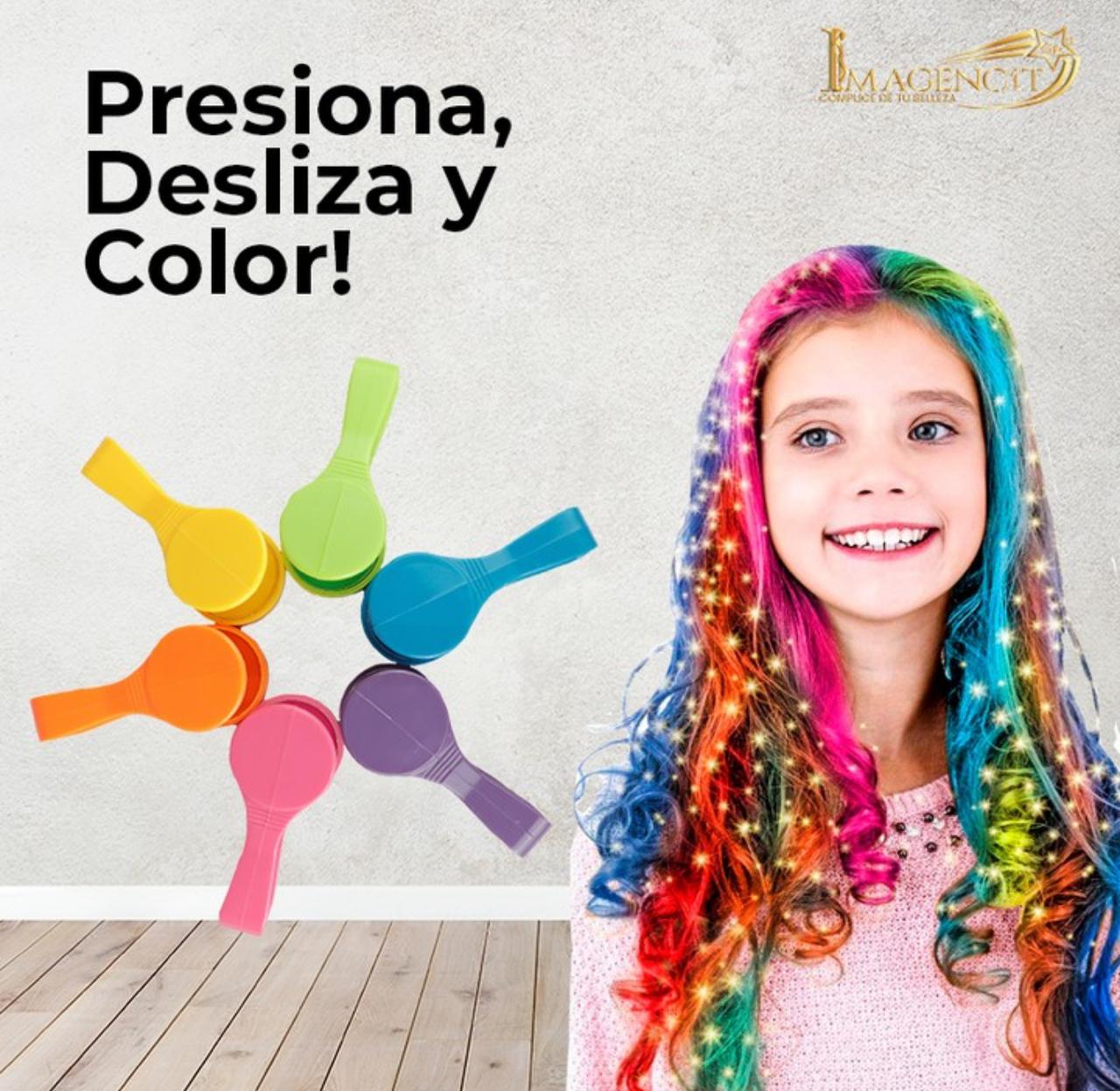 CLIPS Tinte Temporal - PAQUETE 12 COLORES