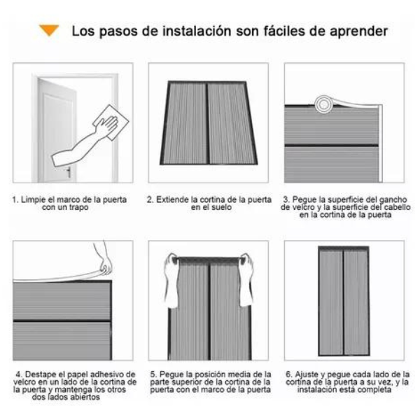 Oferta 2x1 - Cortina magnética antimosquitos