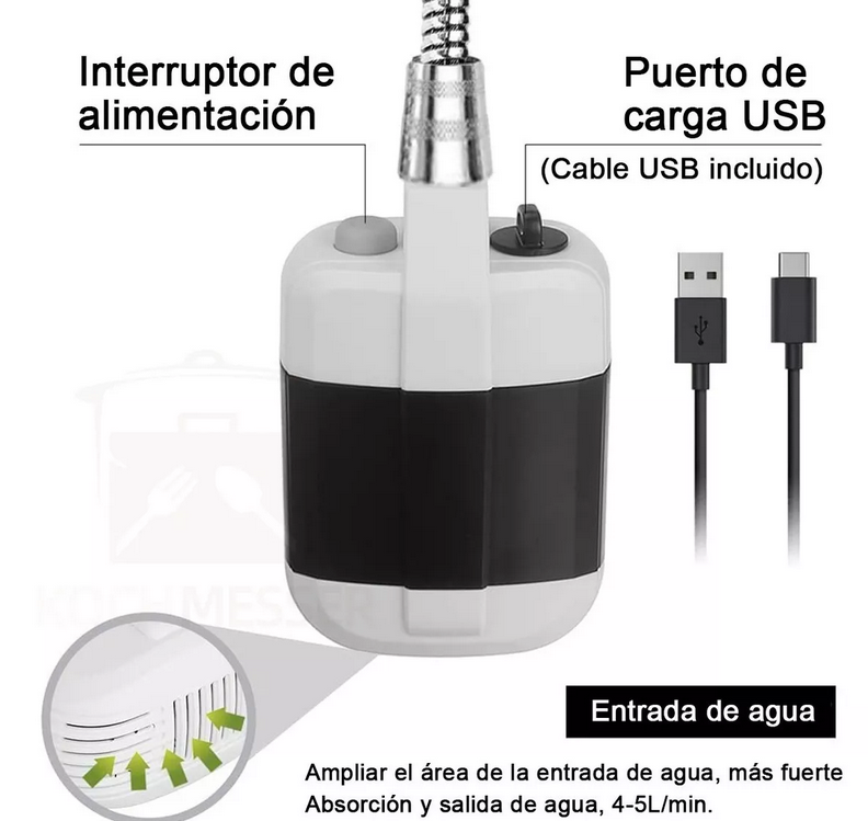 PortaShower™ Regadera Electrica