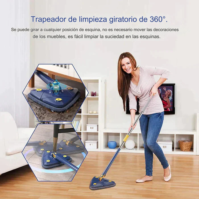 TriangleMop™ Limpieza Eficiente y sin Esfuerzo 50% OFF