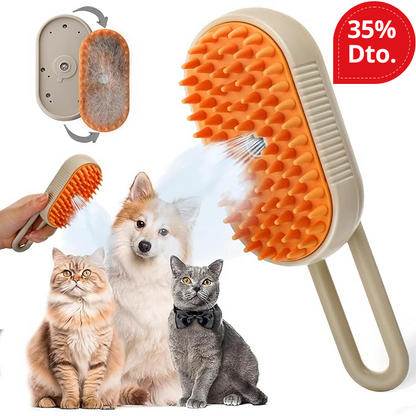 SteakmBrush® CEPILLO DE VAPOR PARA MASCOTAS