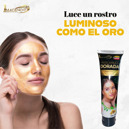 MASCARILLA FACIAL DE ORO EFECTO REJUVENECEDOR