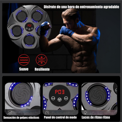 Maquina De Boxeo Musical Recargable Bluetooth