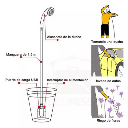 PortaShower™ Regadera Electrica