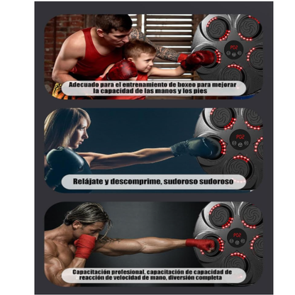 Maquina De Boxeo Musical Recargable Bluetooth