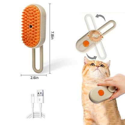 SteakmBrush® CEPILLO DE VAPOR PARA MASCOTAS
