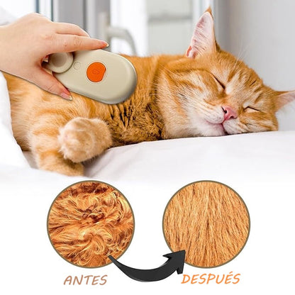 SteakmBrush® CEPILLO DE VAPOR PARA MASCOTAS
