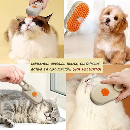 SteakmBrush® CEPILLO DE VAPOR PARA MASCOTAS