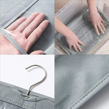 ❗OFERTA 2X1❗ Organizador ELEGANTE para Closet😍-6 ESPACIOS